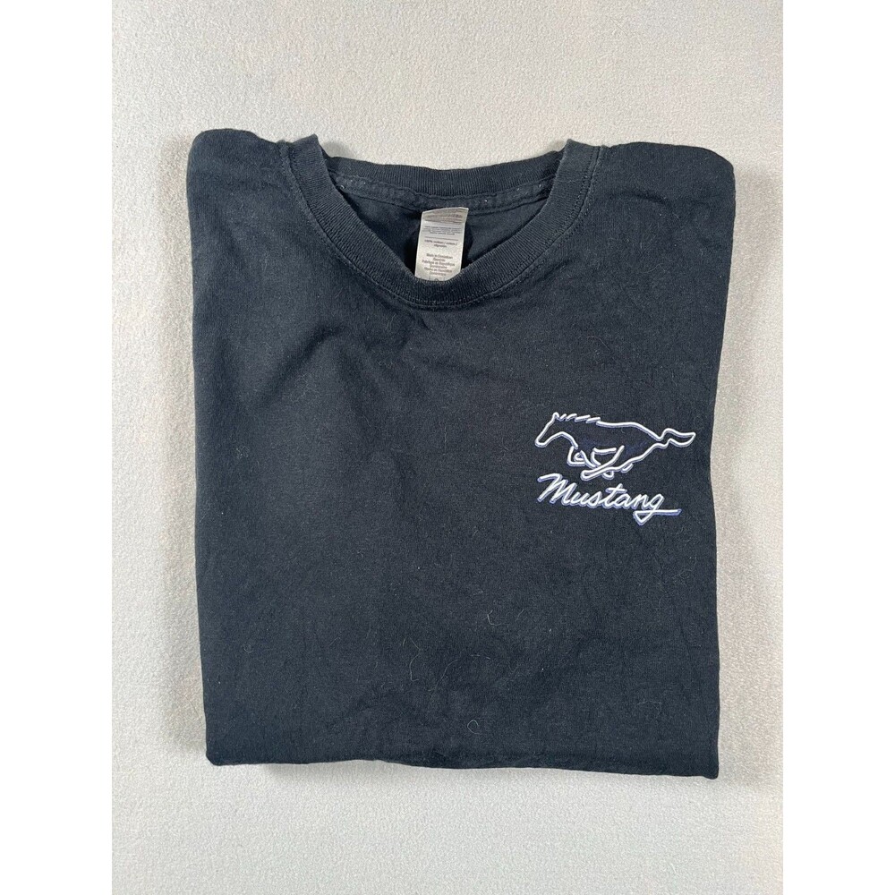 Large Vintage Ford Mustang Glidden T Tshirt